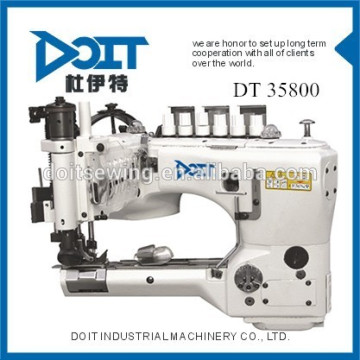 DT-35800 de alta velocidad y venta de calidad Feed-off-the-arm doble Chainstitch Lapseaming Machine 35800 union especial máquina de coser